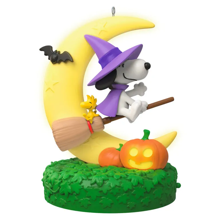 Hallmark The Peanuts® Gang Snoopy's Moonlit Mischief Musical Ornament With Light 3 Hallmark The Peanuts® Gang Snoopy's Moonlit Mischief Musical Ornament With Light