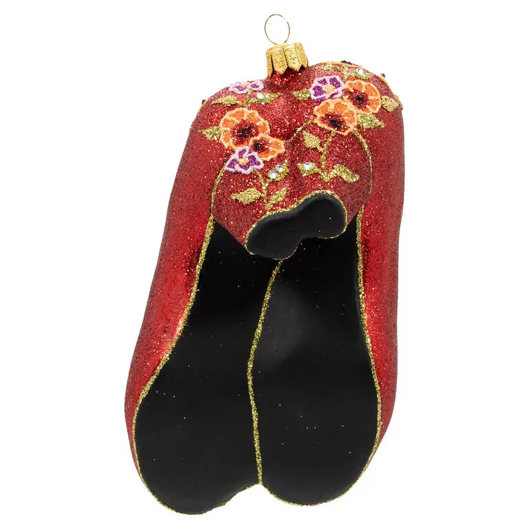 Hallmark The Wizard Of Oz™ Ruby Slippers™ Glass Ornament 8 Hallmark The Wizard Of Oz™ Ruby Slippers™ Glass Ornament - Image 6