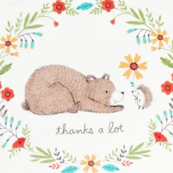 Hallmark Woodland Animals Assorted Blank Thank-You Notes, Box Of 48 -Hallmark shop Woodland Animals Blank ThankYou Notes Assortment Pack 5STZ1026 03