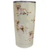 E&S Pets Yellow Labrador Stainless Steel Tumbler, 20 Oz. -Hallmark shop Yellow Labrador Dogs on Tan Stainless Steel Tumbler 11520 01
