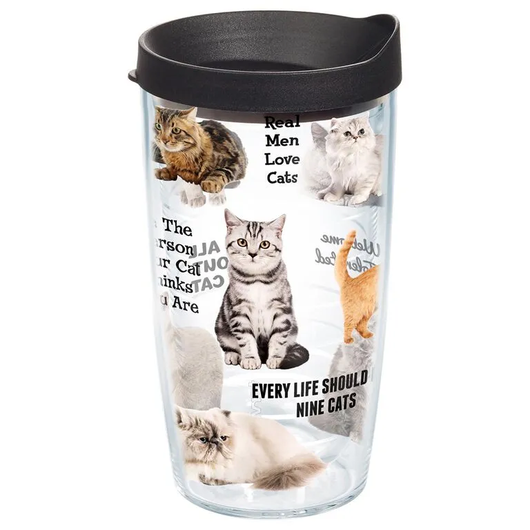 Tervis® Cat Sayings Tumbler, 16 Oz. 3 Tervis® Cat Sayings Tumbler, 16 Oz.