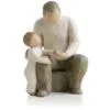 Willow Tree® Grandfather Grandchild Figurine